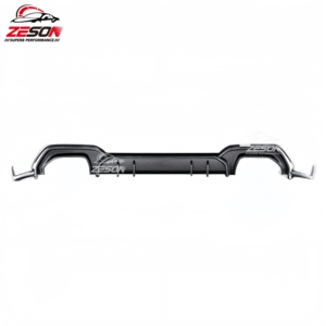Estilo AD Fibra De Carbono M340i Amortecedor Traseiro Difusor para BMW G20 G28 3 Series Pré Lci Traseiro Difusor - Product Image 2