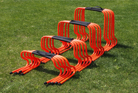 Structure d'obstacles en acier pour enfants, barres flexibles, équipement d'entraînement de vitesse, combinaison de petites structures pour salle de sport