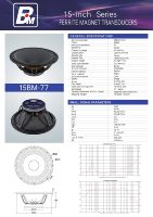 Subwoofer Estéreo de 600 W y 15 Pulgadas, Bobina de Voz de 3 Pulgadas, Altavoz de Línea de Arreglo Pasivo de 8 Ohmios para Sonido Dinámico, Fiestas, Karaoke y Eventos