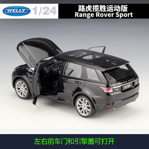 Welly 1:24 Range <span class=keywords><strong>Rover</strong></span> Sport Simulation Alliage Modèle Moulé Sous Pression Jouets Véhicules Métal Voiture Tout-Terrain - Product Image 3