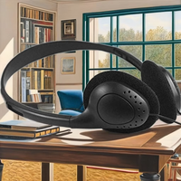Casque filaire pas cher, casque filaire supra-auriculaire pour PC, casque de jeu pour ordinateur, casque de jeu avec micro