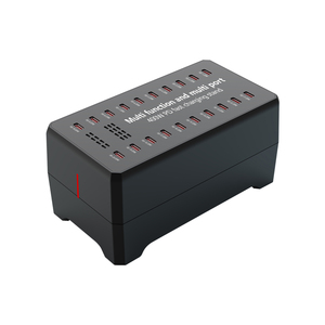Chargeur rapide PD 400W, station de charge <span class=keywords><strong>USB</strong></span> 20 ports, hub <span class=keywords><strong>USB</strong></span> multi-ports électrique avec plusieurs stations de charge rapide - Product Image 4