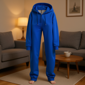 Ensemble de survêtement 2 pièces HDJ : Sweat-shirt et pantalon oversize, tenue décontractée et sportive H7021-4Sweatshirt+H7024-4Pants - Product Image 2