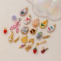 Pendentif élégant en forme de chaussure de danse de ballet, en acier inoxydable plaqué or 18 carats sous vide, pour la fabrication de colliers et bijoux DIY