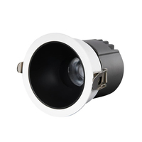 Foco LED Empotrable Antideslumbrante, Proyector de Pared Regulable de Alto CRI, Downlight de Techo para Iluminación Principal de Sala de Estar