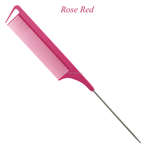 Pettine per capelli con separazione resistente al calore in carbonio, Logo personalizzato sfuso, intrecciatura di precisione, pettine a coda di ratto - Product Image 4