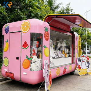 Camions de restauration mobiles entièrement équipés, remorques de traiteur, chariots de bière, de crème glacée et de café pour l'extérieur, remorques alimentaires entièrement équipées - Product Image 6