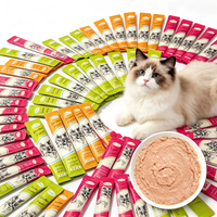 Friandises pour chats en barre 15g – Prix de gros usine – Friandises humides de haute qualité pour chats – Saveur poulet – Riches en protéines – Sans céréales – Viande à lécher