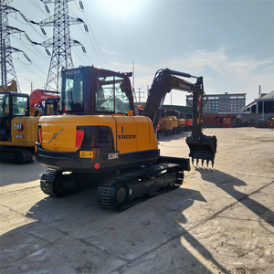 รถขุดมือ<span class=keywords><strong>สอง</strong></span> Volvo EC60C ขนาด 6 ตัน รถขุดไฮดรอลิก Volvo EC55 60 <span class=keywords><strong>140</strong></span> 210 240 250 290 300 350 รถขุดขนาดเล็กแบบตีนตะขาบ เครื่องจักรก่อสร้าง - Product Image 4