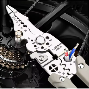 Pince à dénuder automatique multifonctionnelle en acier inoxydable, anti-ESD, pour connecteurs de câbles, avec poignée souple - Product Image 2