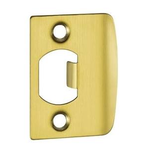 ODM OEM cadre de porte en acier inoxydable personnalisé jambage de porte loquet pêne dormant coin arrondi plaque de gâche de porte extra longue - Product Image 3