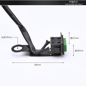 Motorcycle Rocker <b>Switch</b> With Bracket 10 Amps Toggle <b>Speaker</b> <b>Switch</b> For Street Off-road Dual Sport Bike Modification - Product Image 4