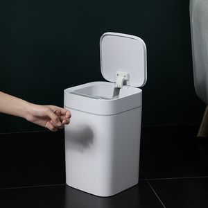 Thông Minh 8L ABS Thân Thiện Với Môi Cảm Biến Chất Thải Bin Với Nắp Phong Cách Hiện Đại Thùng Rác Cho Trong Nhà Văn Phòng Phòng Tắm Phòng Ngủ Sử Dụng - Product Image 4