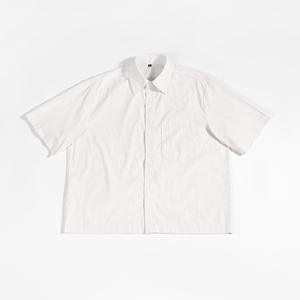 เสื้อเชิ้ตแขนสั้นลายทาง100% ทรงหลวมสำหรับผู้ชายผู้หญิงผ้าโพลีเอสเตอร์/ ผ้าฝ้ายแฟชั่นลำลองไม่เกิดขน - Product Image 4