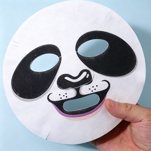 Materiale per Maschere Facciali in Tessuto Non Tessuto di Cotone con Stampa Personalizzata OEM di Simpatici Animali Cartoon per Bambini - Product Image 2