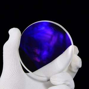 BK7 K9 Silice Fondue Haute Précision 74mm Diamètre Double Achromatique Concave AR Enduit OEM Objectif Lentille En Verre Optique - Product Image 1