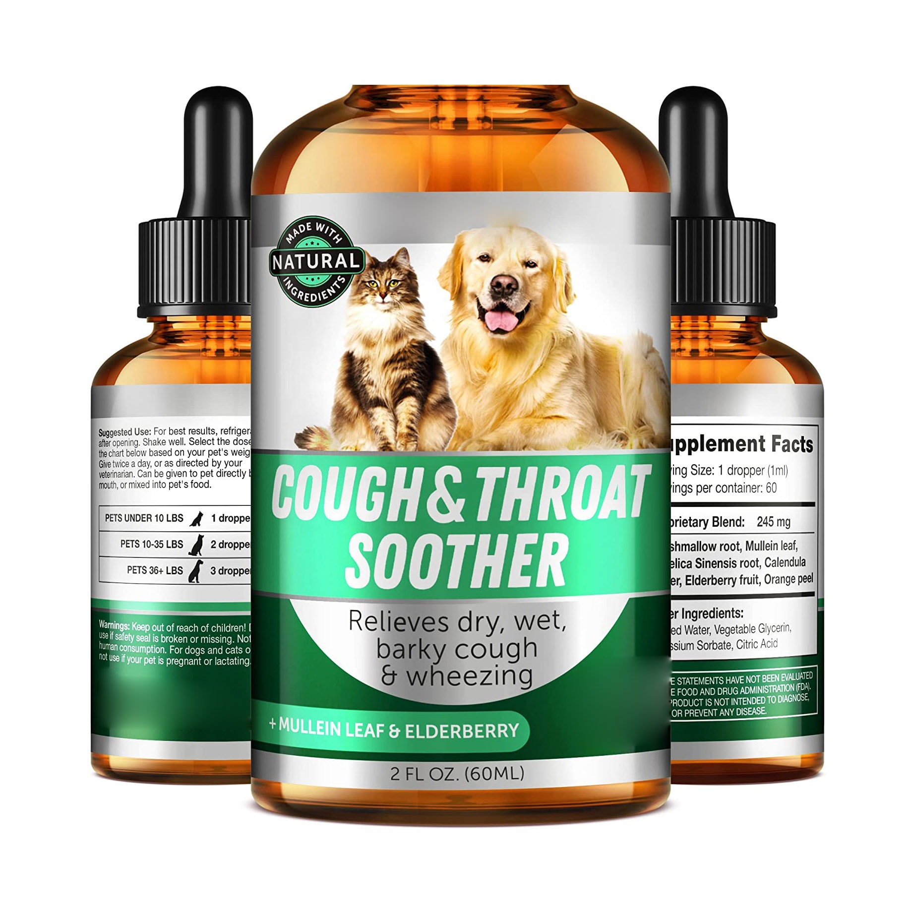 Личная Марка, собака от кашля, аллергический препарат для собак и кошек, облегчение здоровья, иммунитет для сухого влажного и Баркли, домашних животных от кашля