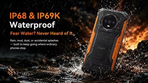 Smartphone robuste Android 16 Cubot KingKong ES PRO, écran 6,56 pouces 90 Hz, 16 Go de RAM (6+10), 128 Go de ROM, IP68 et IP69K, 5100 mAh, 64 MP, GPS - Product Image 5