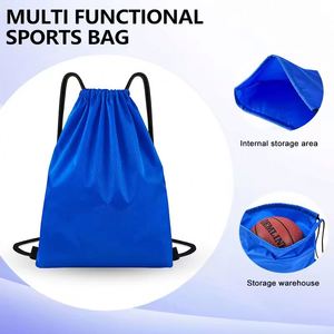Hot Sales Customized Portable Storage Waterproof Gym <b>Drawstring</b> Bags Oxford Sports <b>Backpack</b> <b>Drawstring</b> Bags - Product Image 3