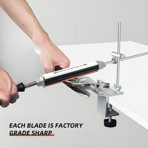 Kitchen Professional Stainless Steel <strong>Knife</strong> Sharpener 360degree <strong>Flip</strong> Design for Home Clamping Chopping <strong>Knife</strong> Scissors Fruit <strong>Knife</strong> - Product Image 6