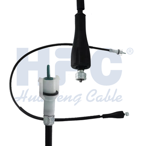 Cable interno de acero galvanizado para velocímetro automático, Cables para <span class=keywords><strong>Piaggio</strong></span> cremallera <span class=keywords><strong>4T</strong></span>, cremallera 100, Honda, Yamaha, Harley Davidson - Product Image 1