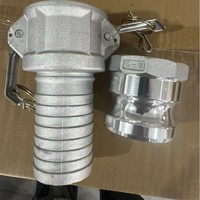 Raccords rapides en alliage d'aluminium pour fabricants A200/C200 – Kit complet pour conduites d'eau et hydrants anti-incendie, étanches