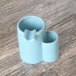 Modern Stylish Portable Ceramic Ashtray Home Hotel Creative Dust-Proof <b>Lighter</b> Placement Ornament Smokeless Design Style Box - Product Image 2