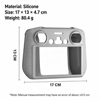 Casing Silikon DJI RC 2 untuk Mini 3 Pro Air 3 Mavic 3, Penutup Pengendali Jarak Jauh Anti Jatuh, Pelindung Pegangan Lembut