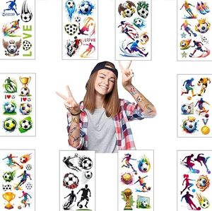 Wholesale Cartoon <strong>Football</strong> Fans Waterproof Temporary Tattoos Sports <strong>Football</strong> Tattoo Sticker Waterproof Tattoo Stickers - Product Image 2