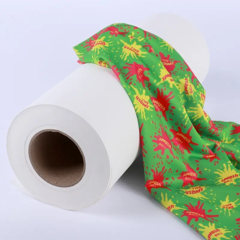 High Quality Roll Factory Price 1.2*100M&100Gsm Thermal Sublimation Transfer Paper For Heat Quick Dry