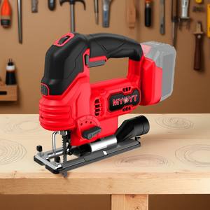 <span class=keywords><strong>Sierra</strong></span> de Calar Inalámbrica MYOYT de 20 V, 800-3000 rpm, Capacidad de Corte de Madera de 100 mm, Guía Láser LED, Base de <span class=keywords><strong>Aluminio</strong></span> de Cambio Rápido, 3 Posiciones de Potencia - Product Image 2