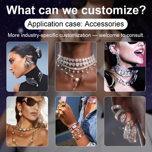 Perles en cristal <span class=keywords><strong>Swarovski</strong></span> 5040, revêtement irisé, fournitures de fabrication de bijoux de haute qualité, colliers élégants, boucles d'oreilles, <span class=keywords><strong>broches</strong></span>, DIY - Product Image 5