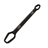 Clé à molette auto-ajustable à double extrémité 8-22 mm, clé à poignée universelle 45 # Ensemble d'outils de réparation automobile auto-bloquants en acier pour la maison