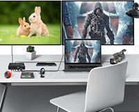 Tarjeta Capturadora de Video SY USB3.0 1080P60fps para HDMI SDI con Mezcla de Audio en Bucle para Juegos y Grabación de Video, Equipo de Alto Rendimiento