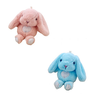 Peluche <span class=keywords><strong>Coniglio</strong></span> Orecchie Lunghe Rosa e Blu, Premi per Macchine Artiglio, Conigli Morbidi Imbottiti per Centri Giochi Arcade, Stock all'Ingrosso - Product Image 1