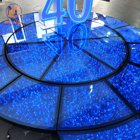 Großhandel Wasserdichter 3D Infinity-Spiegel DJ LED-Tanzfläche für Hochzeits- und Partybedarf