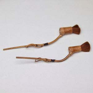 <b>Tea</b> Brush Bamboo Non Shedding Bristles Traditional Chinese Style <b>Tea</b> <b>Set</b> Accessory For <b>Tea</b> Tray Cleaning - Product Image 3