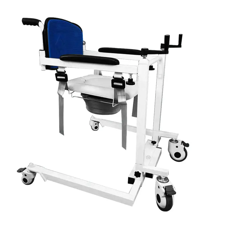 Sedia di trasferimento leggera portatile sedia di trasferimento dell'ascensore del paziente anziano disabile Handicap di trasferimento di mobilità dell'ospedale