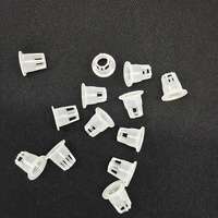 Insert de bouteille en plastique perforé, bouchon rond anti-fuite, pipette, bouchon intérieur pour cosmétiques, produits chimiques