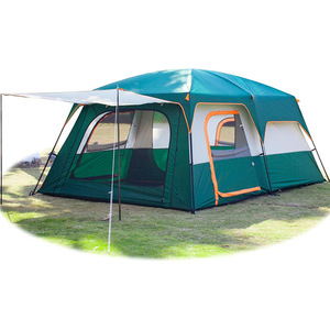 Grande <span class=keywords><strong>tente</strong></span> <span class=keywords><strong>de</strong></span> camping <span class=keywords><strong>gonflable</strong></span> <span class=keywords><strong>de</strong></span> luxe, ultralégère et imperméable, en <span class=keywords><strong>toile</strong></span> avec poteaux en fibre <span class=keywords><strong>de</strong></span> verre pour les aventures en plein air - Product Image 5