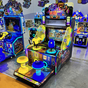 New Children's Commercial Entertainment Equipment <strong>Secret</strong> Adventure Water Gun Shooting Coin-Operated <strong>Game</strong> 32 Inch Double Player - Product Image 4