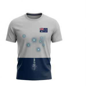 Maglietta personalizzata con nome per il Giorno dell'Australia, bandiera australiana, notte stellata, galassia, croce del sud, 26 gennaio - Product Image 2