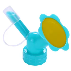 Plastic Double Head Sprinkler Shower Spray Can Bottle Sunflower Watering Sprinkler Tool