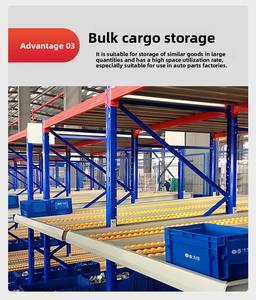 स्टील प्रवाह चयनात्मक पैलेट रैक औद्योगिक जंग संरक्षित रोलर अलमारियों को पहले इन-फर्स्ट-आउट फुली प्रणाली - Product Image 3