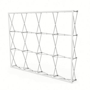 Outdoor Promotional Pop-up Display Stand 3*3 Size Aluminum Alloy <b>Frame</b> Can Be Reused Repeatedly Scrolling Thermal Transfer - Product Image 1