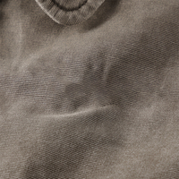Blouson Aviateur Classique Vintage en Coton Délavé pour Homme – Uniforme de Costume Rétro en Satin Effet Vieilli