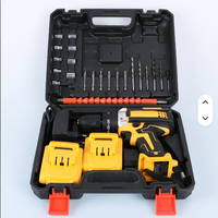 Ensemble de perceuse à percussion sans fil 21v personnalisé pour usage industriel et domestique, avec design mini à vitesse variable