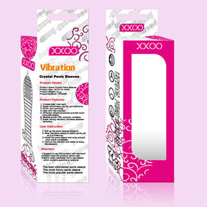 Hochwertiges Großes Kristall-Kondom Männer Silikon-Vibrator Sexspielzeug für Frauen - Product Image 6