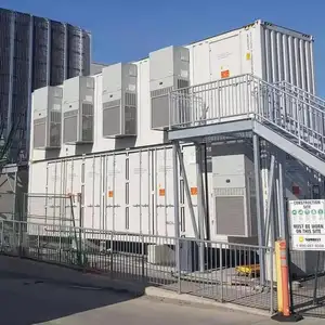 10 Jaar Garantie Ess Big 1 Mw 1 Mwh Megawatt Lithium Ion Batterijen Container Zonne-Energie Opslag Voor De Industrie