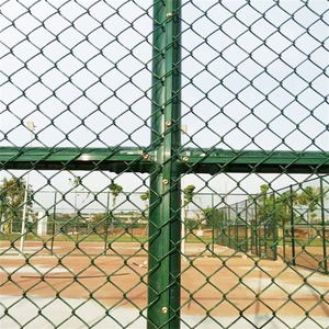 Clôture en treillis métallique galvanisé vert de 3 m de hauteur pour terrains de sport extérieurs, stades, terrains de football et terrains de tennis - Product Image 2